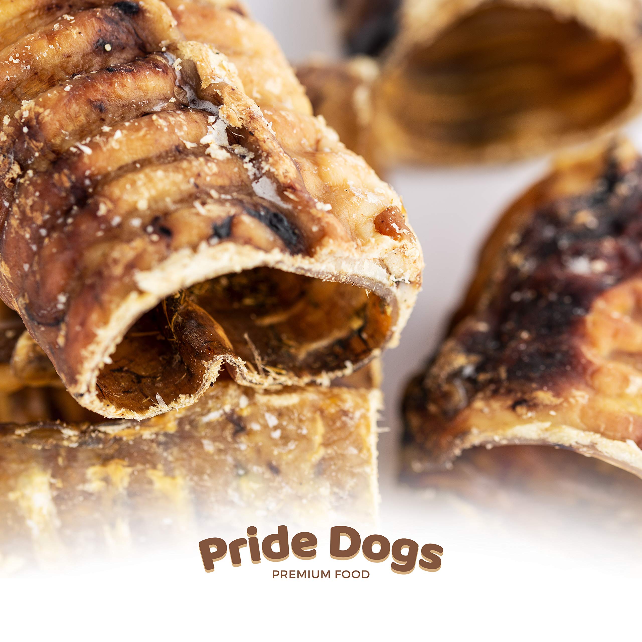 Büffelpansen von PrideDogs - Premium Leckerli für Hunde - Deutsche Herstellung - ohne Zusatzstoffe