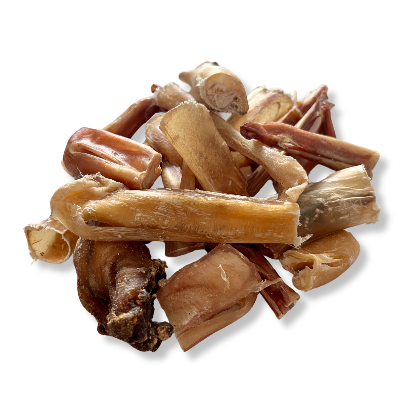 Ochsenziemer Abschnitte 1kg | Große und kleine Stücke | Premium Snack aus Deutschland | 100% Rind