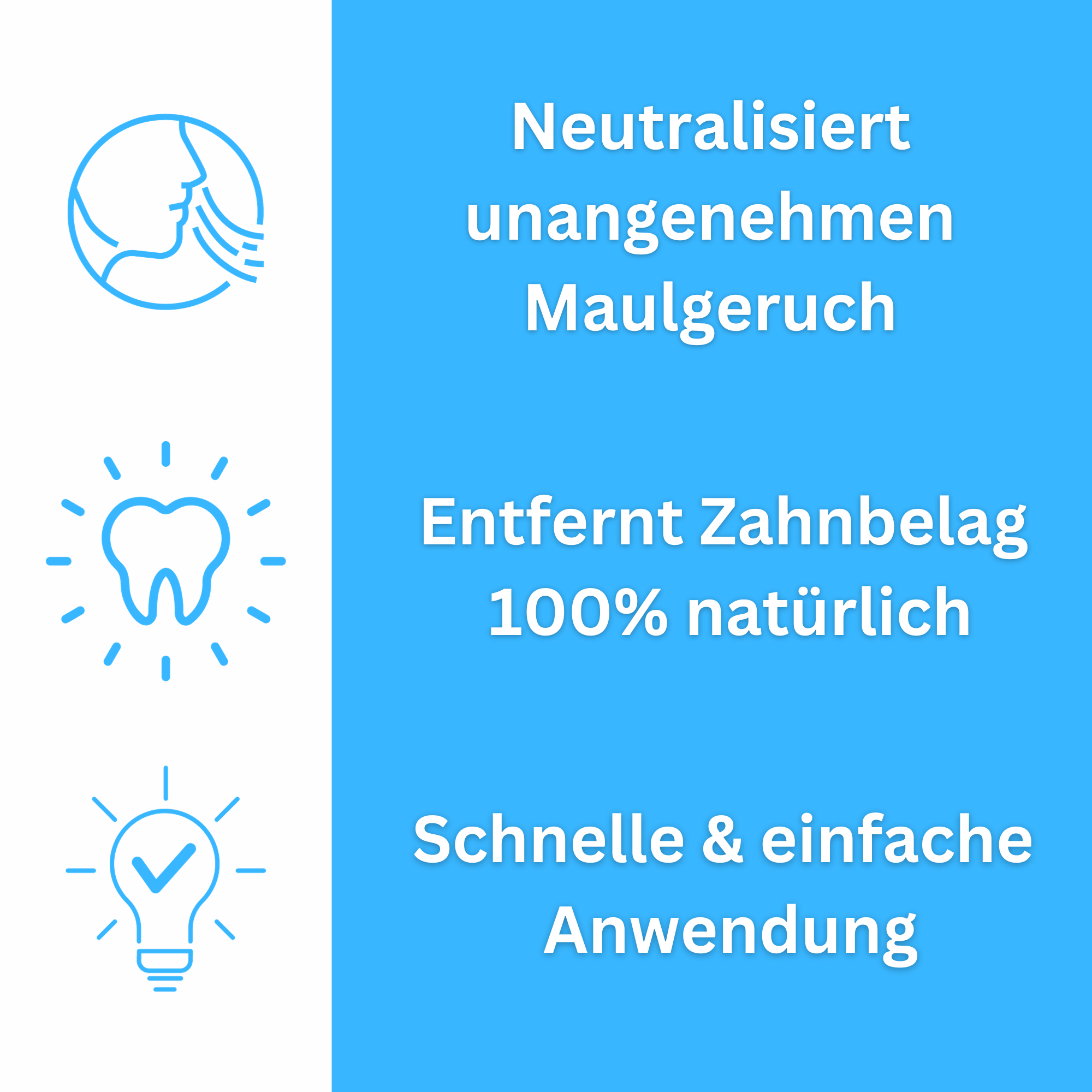 Dentalspray zur Zahnsteinentfernung