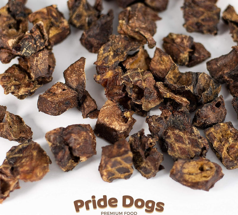Büffelpansen von PrideDogs - Premium Leckerli für Hunde - Deutsche Herstellung - ohne Zusatzstoffe (Büffelfleischstreifen 1kg)