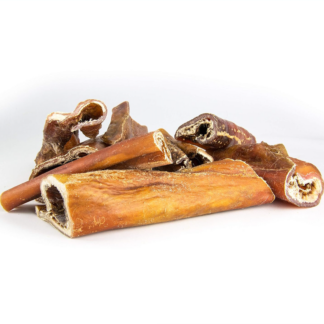 Rinderkopfhaut 20 cm - Premium Kausnack - Zahnpflege - 100% Rind - Deutsche Herstellung - Getreidefrei