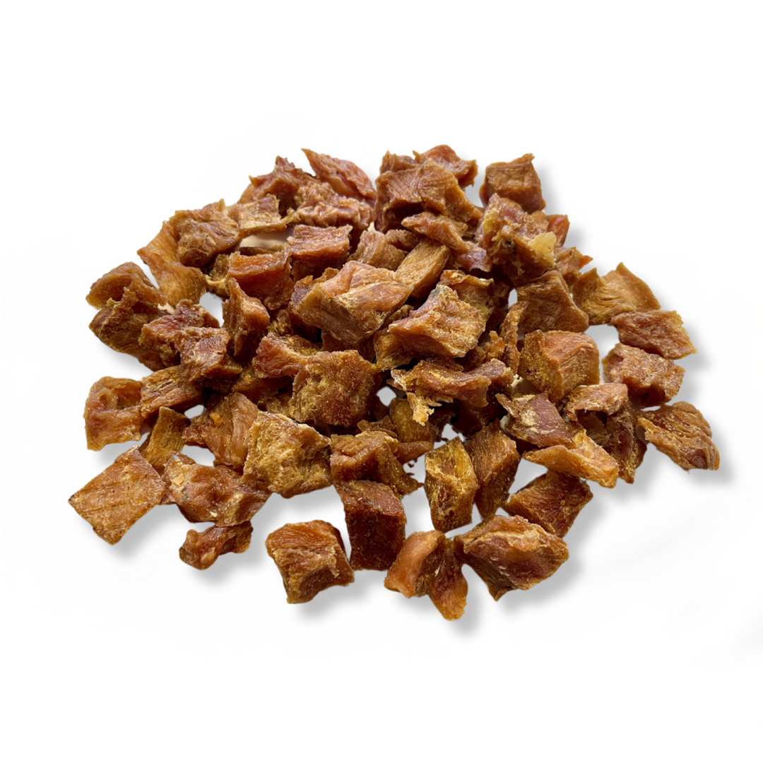 Trainingshappen Pute 1kg - Premium Kausnack - Zahnpflege - 100% Geflügel - Deutsche Herstellung - Getreidefrei