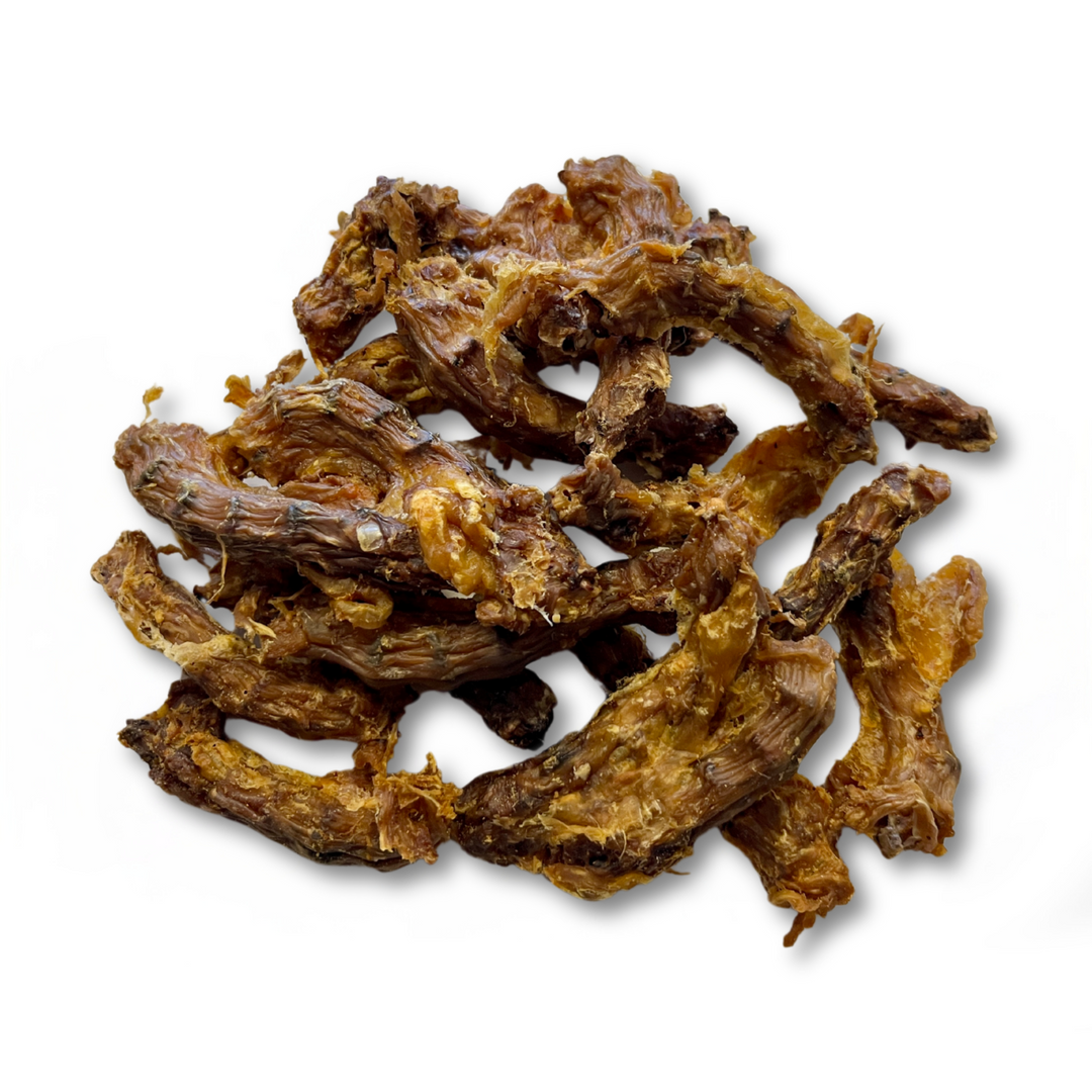 Hühnerhälse 1kg - Premium Kausnack - Zahnpflege - 100% Geflügel - Deutsche Herstellung - Getreidefrei
