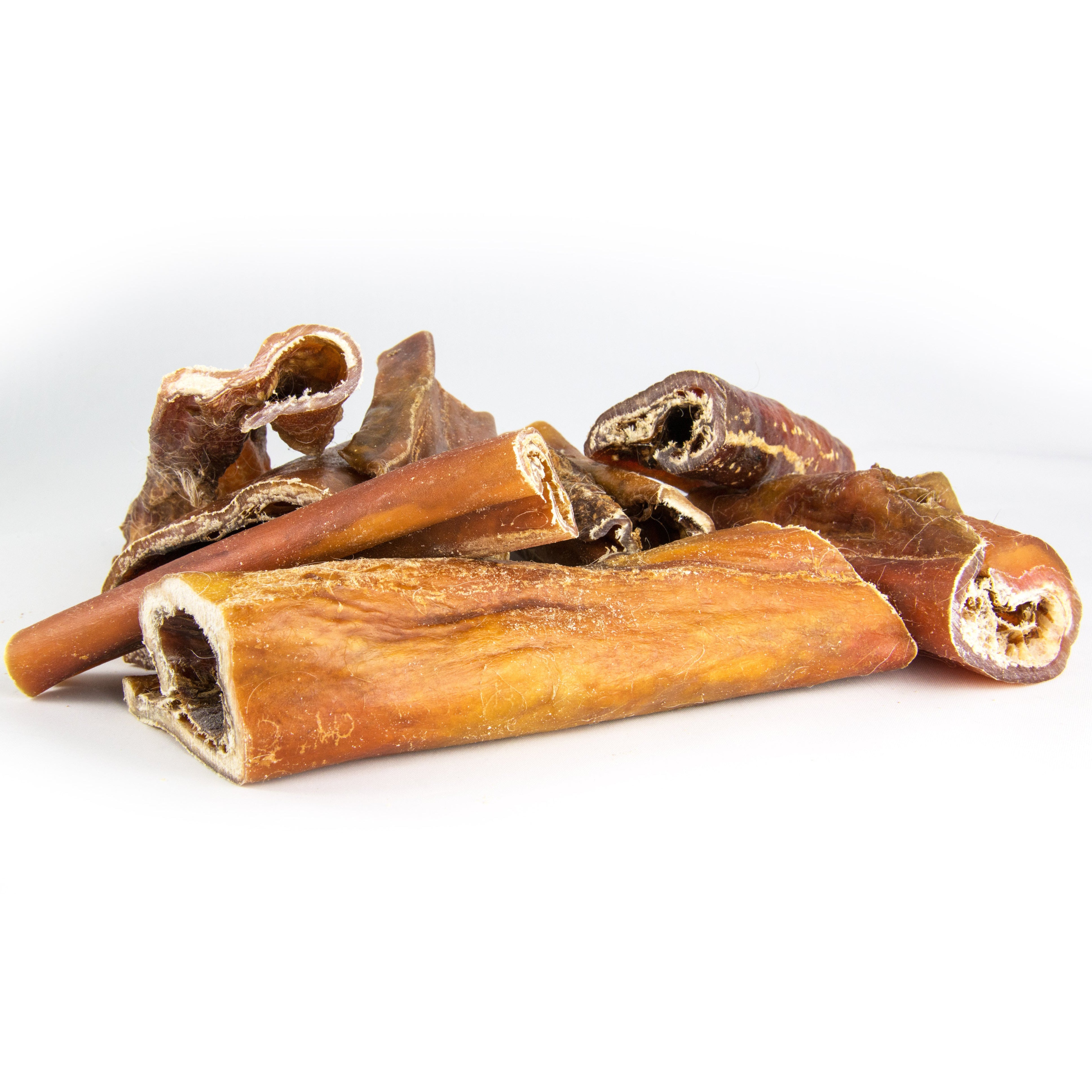 Rinderkopfhaut 30 cm - Premium Kausnack - Zahnpflege - 100% Rind - Deutsche Herstellung - Getreidefrei