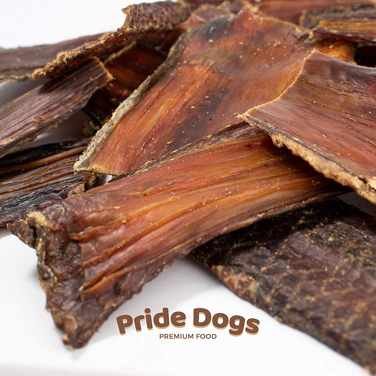 Rinderdörrfleisch 500g - 1 KG [kurz] der Premium Kausnack für Ihren Hund | 100% Deutsche Herstellung | im geruchsarmen Beutel